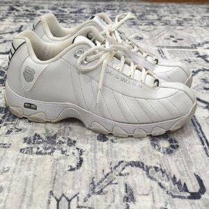 K-Swiss White Sneakers for Men